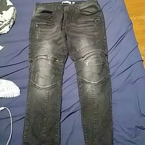 H&M Moto Jeans